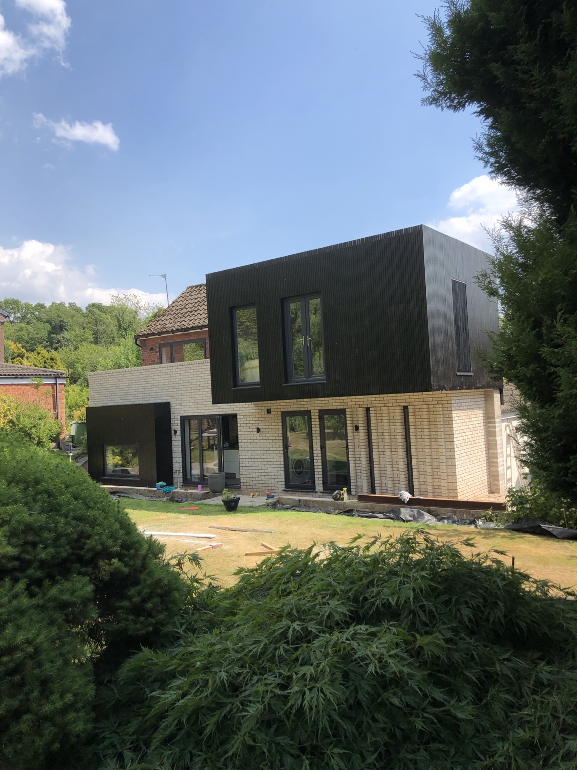 A contemporary two-storey addition